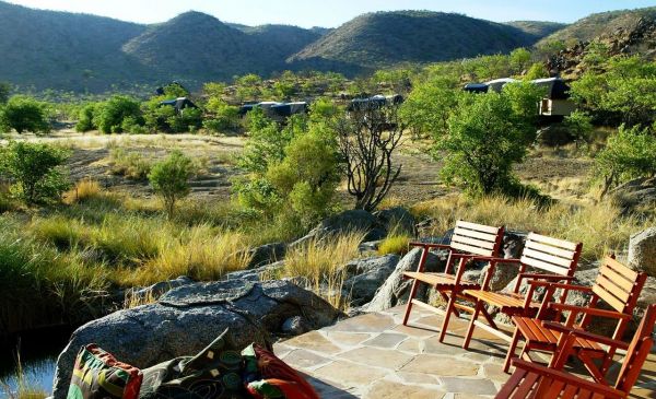Damaraland: Huab Lodge = gesloten