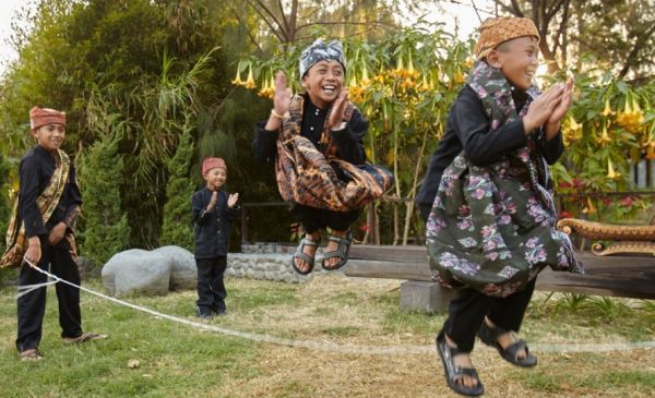 Met de kinderen naar Yogyakarta en Bali