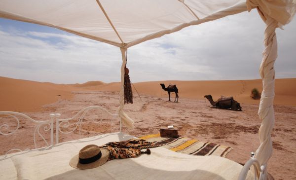 Mhamid - woestijn: Azalai Desert Camp