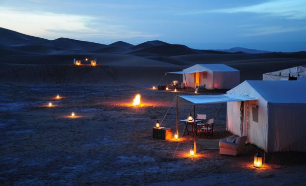 Mhamid - woestijn: Azalai Desert Camp