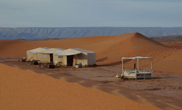 Mhamid - woestijn: Azalai Desert Camp