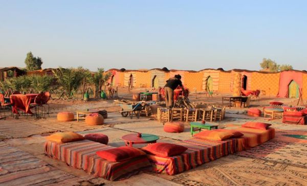 Mhamid - woestijn: M'Hamid desertcamp