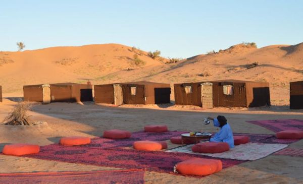 Mhamid - woestijn: M'Hamid desertcamp